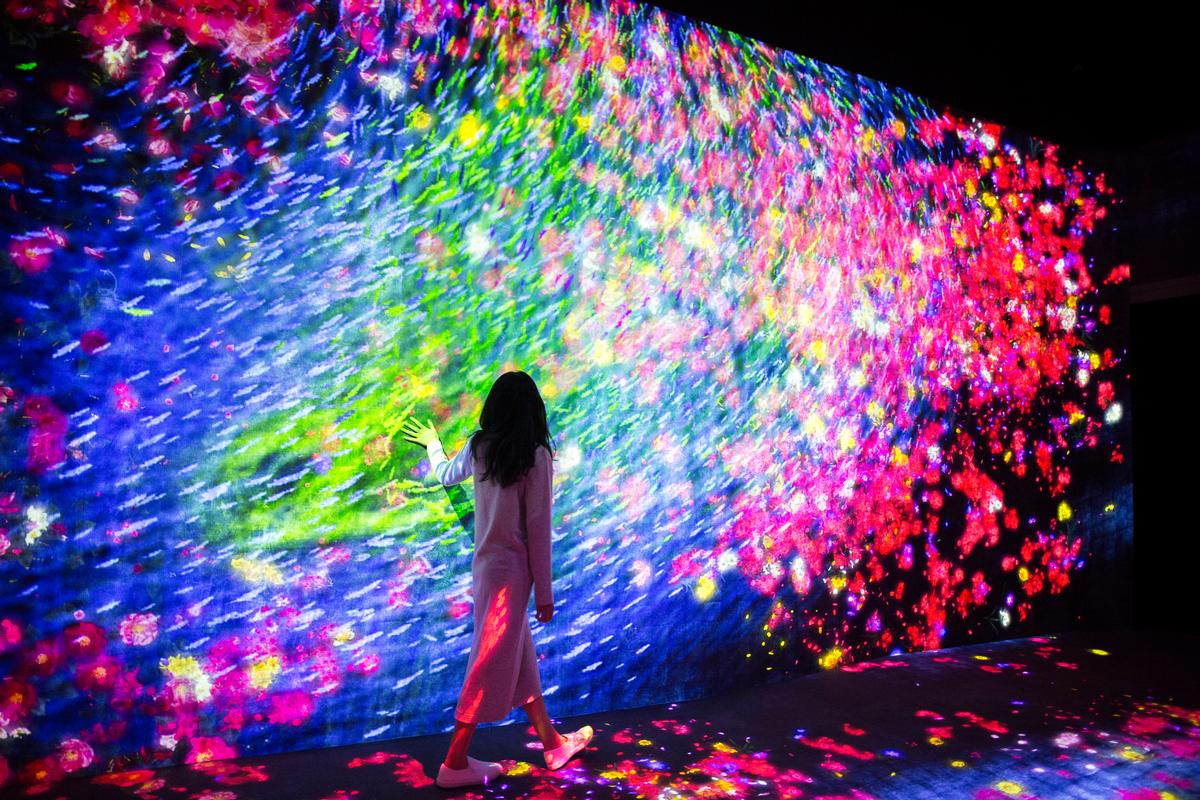 teamLab Borderless Shanghai opens with installations that react to