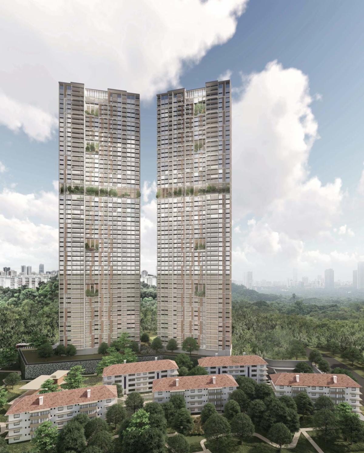 ADDP Architects unveils sustainable high-rise twin towers overlooking