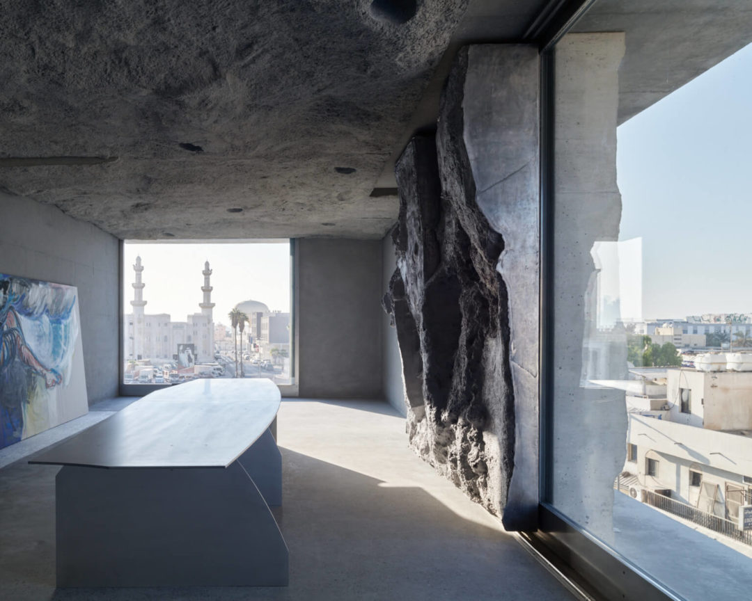 Studio Anne Holtrop’s sand-cast concrete and aluminium building ...